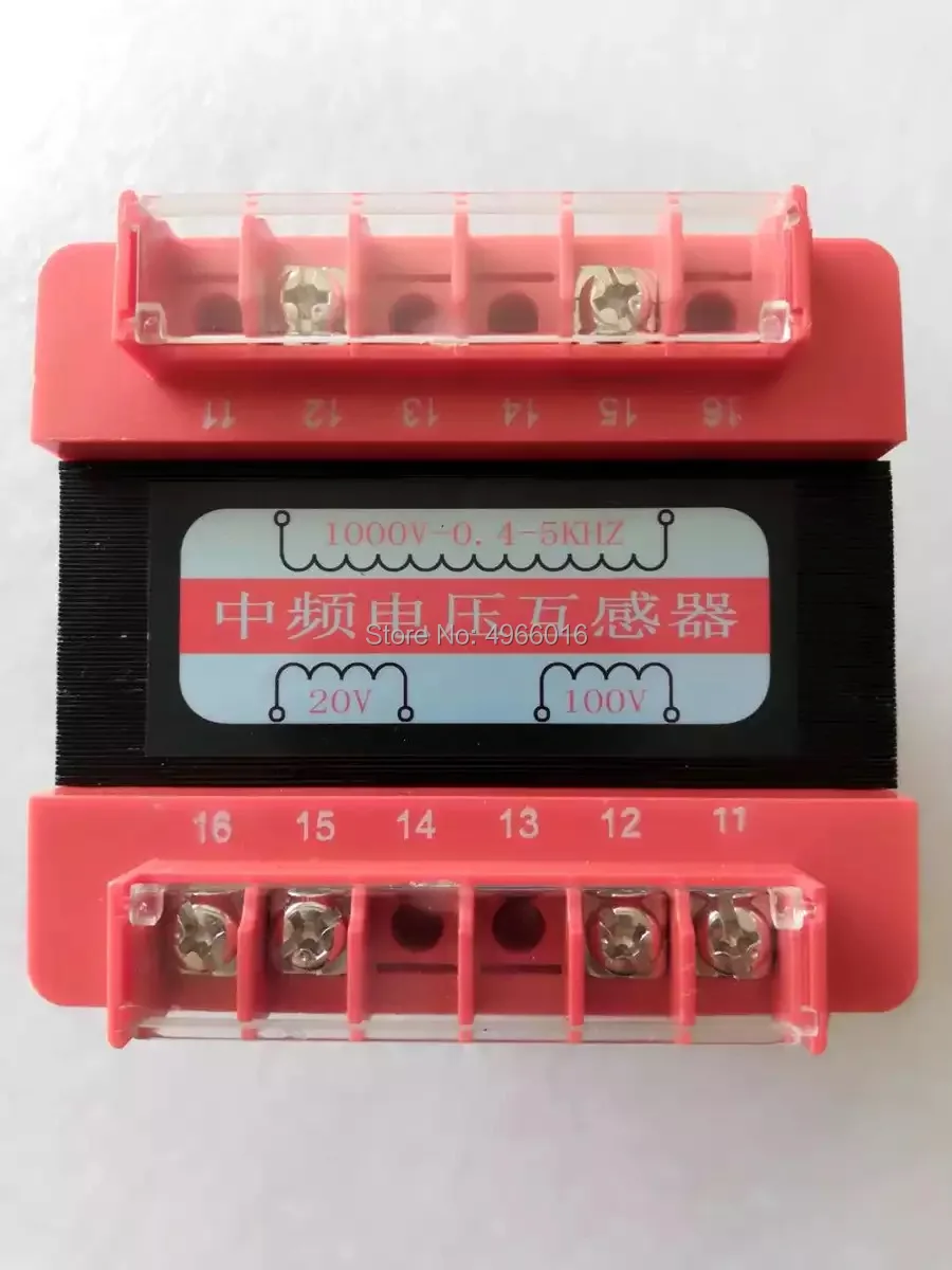 

Original Intermediate Frequency IF Voltage Transformer Input 1000V Output 20V100V50V DJ Equipment Accessories