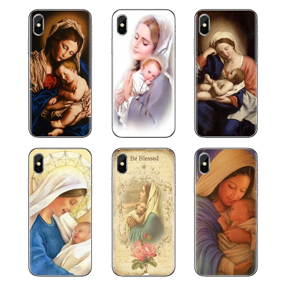 

Virgin Mary Christian Jesus Transparent Soft Skin Case For Samsung Galaxy J1 J2 J3 J4 J5 J6 J7 J8 Plus 2018 Prime 2015 2016 2017