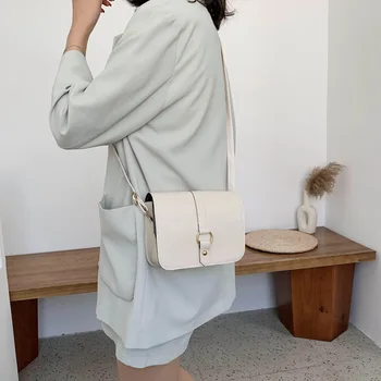 

2020 spring and summer cute small bag charming small square bag Amoy shoulder bag small fragrance style Korean crossbody bag