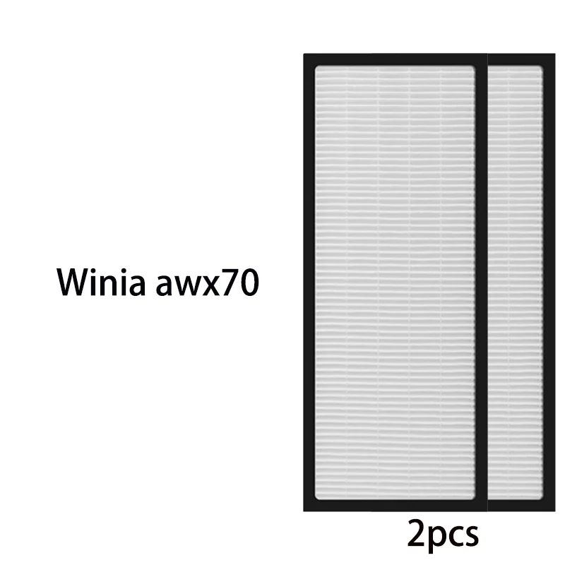 Сменный HEPA-фильтр H12 2 шт. 278x95x40 мм для очистителя воздуха Winia awx70 фильтра PM2.5 запаха