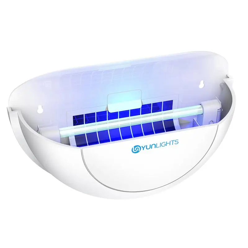 

10W Wall Sconce Insect Killer Sticky Fly Trap Catcher With Bright UV Light Attracter With US Plug