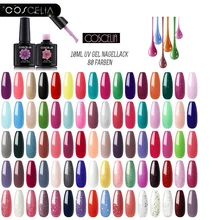 COSCELIA 80Pcs 10ML Gel Nail Polish Set All For Manicure Set For Gel Varnish For Nail Art Sets For Manicure Set For Nail