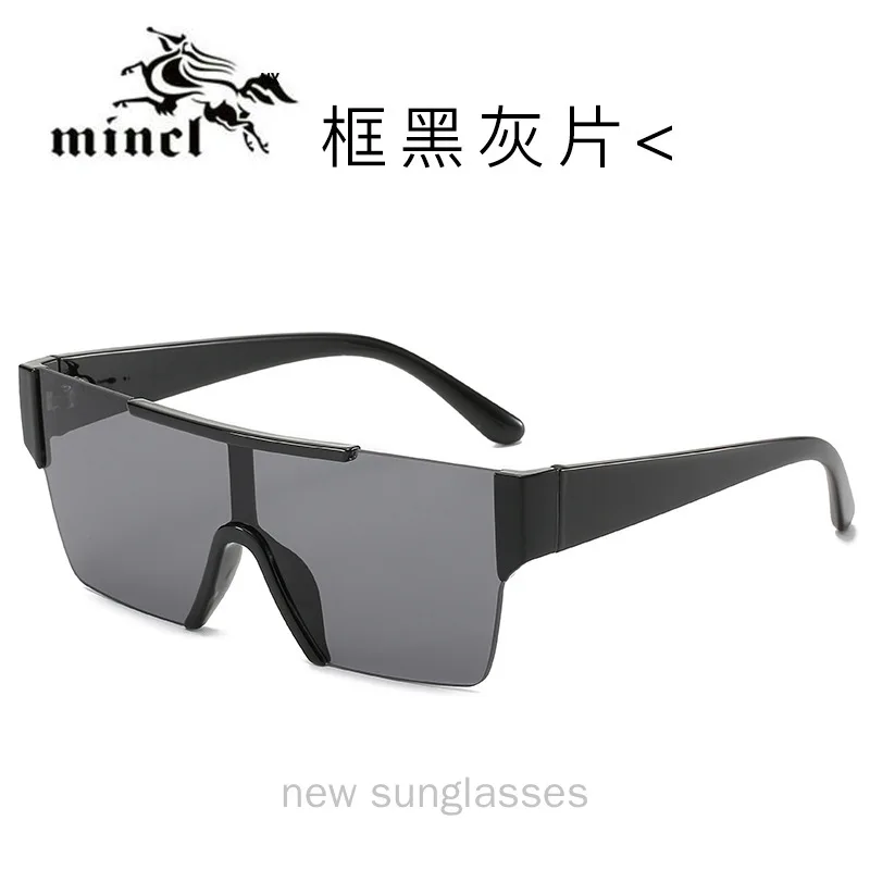 Модные квадратные очки больших размеров с защитой от уф400 лучей, безрамочные солнцезащитные очки для женщин, ретро очки с плоским верхом, градиентные солнцезащитные очки NX
