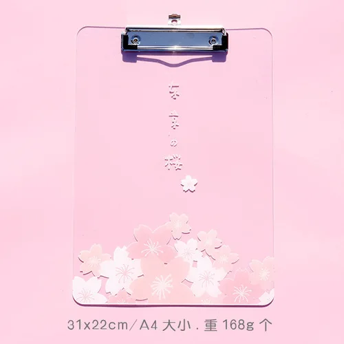 Tokyo cherry blosso2 ROWBOE симпатичные канцелярские принадлежности kawaii папка A4 доска папка офисные принадлежности коврик канцелярская акриловая письменная доска kawaii принадлежности - Цвет: Tokyo cherry blosso2