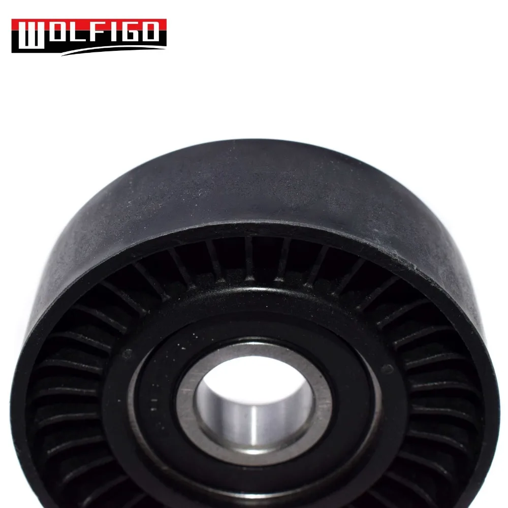 Belt Tensioner Pulley New Belt Tensioner Tension Pulley For VW Passat Bora Jetta Golf Caddy Audi A3 TT 06A903315D 06A903315E