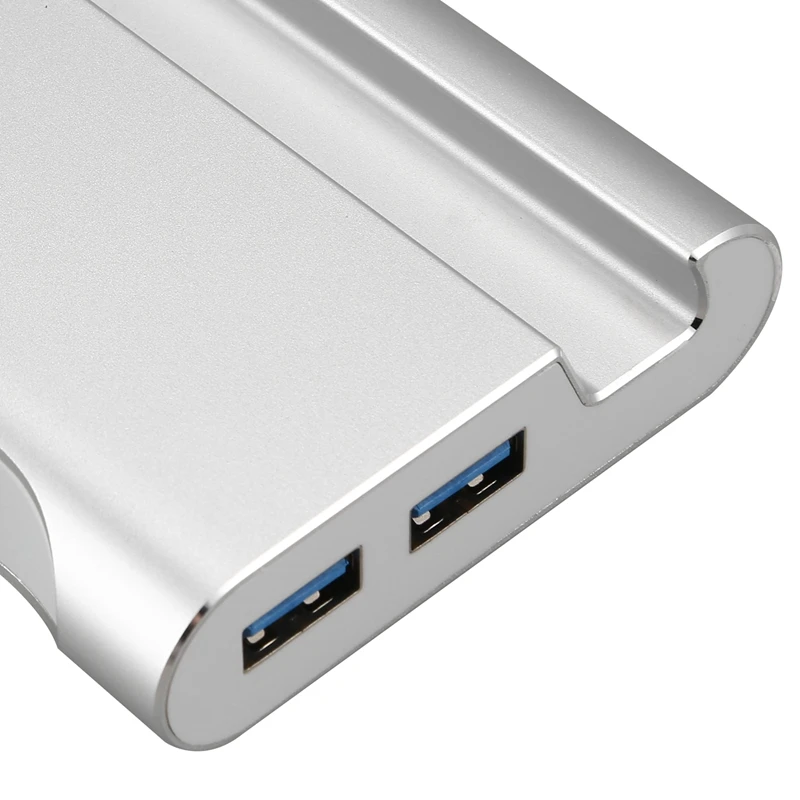Адаптер конвертер с разъемом Type C Thunderbolt 3 to Lan HDMI USB3.0 VGA для зарядки Samsung S8 Huawei P20 Mate