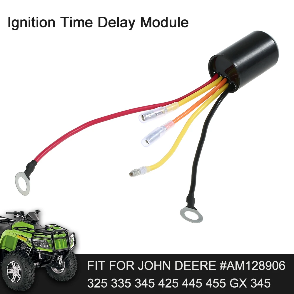 

Hot New Ignition Time Delay Module Fit for John Deere #AM128906 325 335 345 425 445 455 GX 345