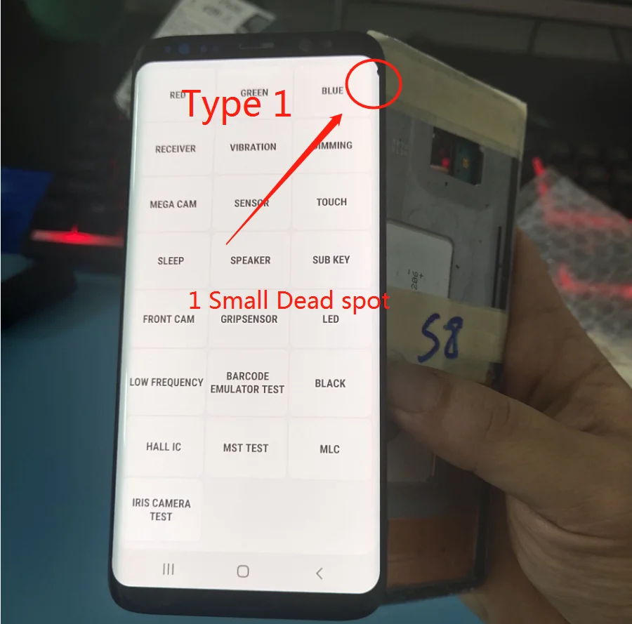 ЖК дисплей Dead spot S8 для Samsung Galaxy G950 G950FD сенсорный экран с дигитайзером в сборе без