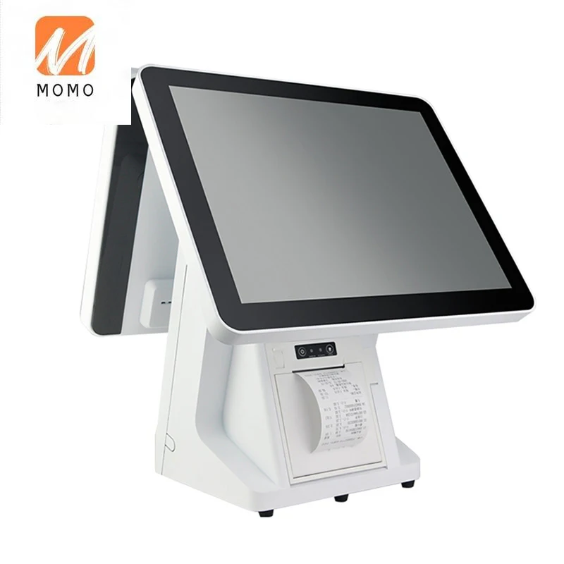

Supermarket double-sided touch screen cashier equipment machine cashier pos cash register store cash register