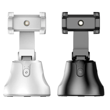 

Auto Tracking Phone Holder Smart Shooting Selfie Stick 360 Rotation Auto Face Object Tracking Vlogging Phone Holder Camera Stand