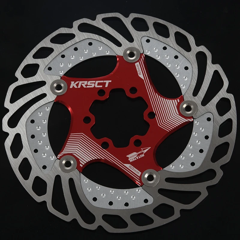 KRSCT 1 шт. 160 мм MTB DH горный велосипед ротор охлаждения Тормоза вниз холм плавающий