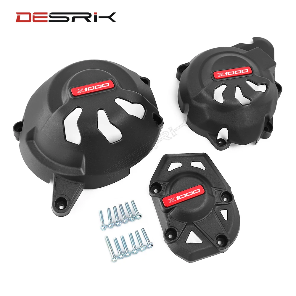 Один набор новых мотоциклов крышка двигателя для GB Racing Kawasaki Z1000/SX 2011 2019 & Ninja 1000SX 2020