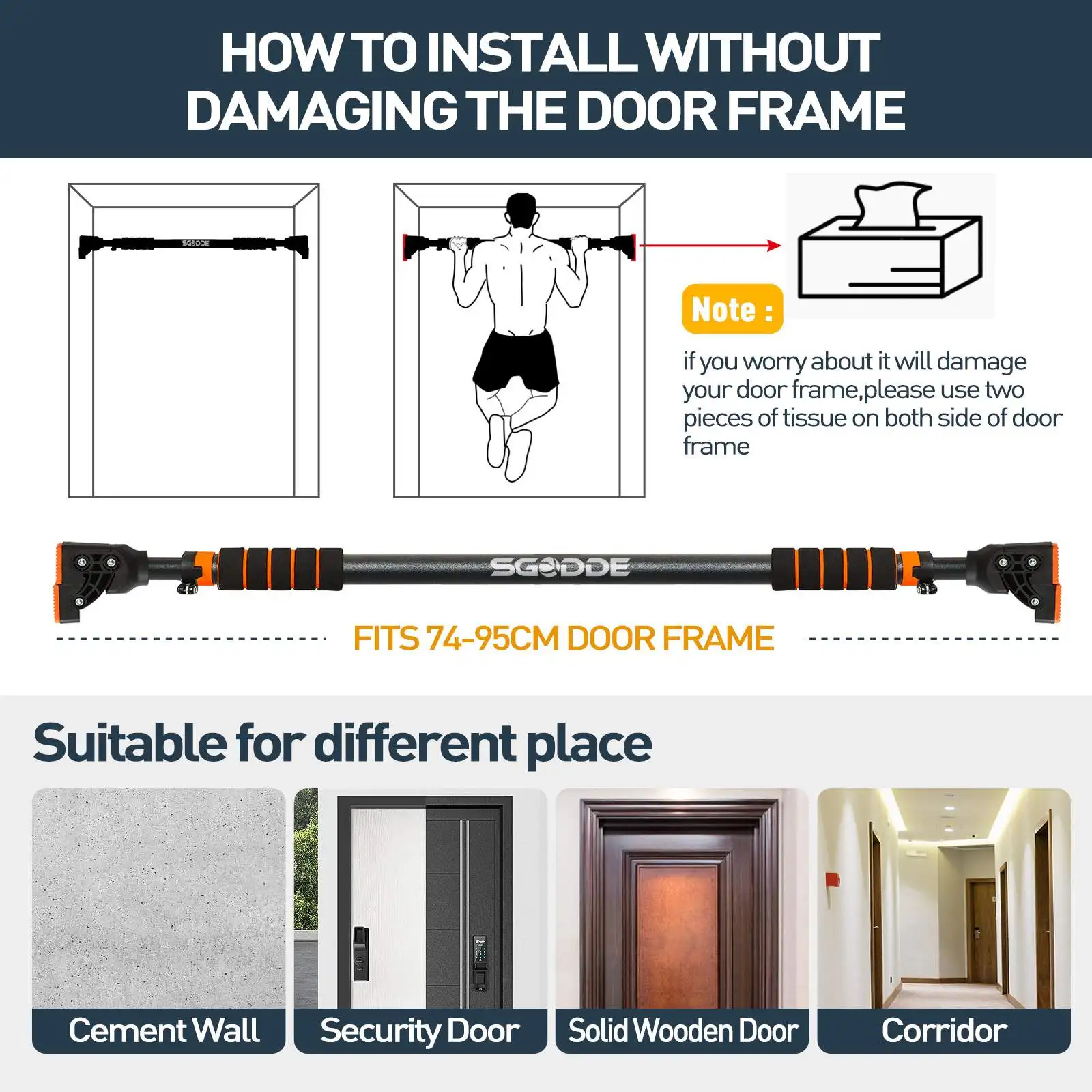 Install A Pull Up Bar
