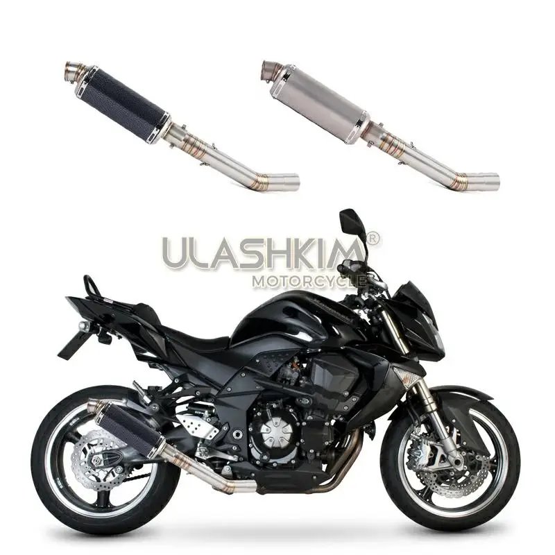 Модифицированная средняя труба без шнуровки для kawasaki Z1000 Z1000J/R Ninja1000 Z 1000 Z1 односторонний глушитель для мотоцикла
