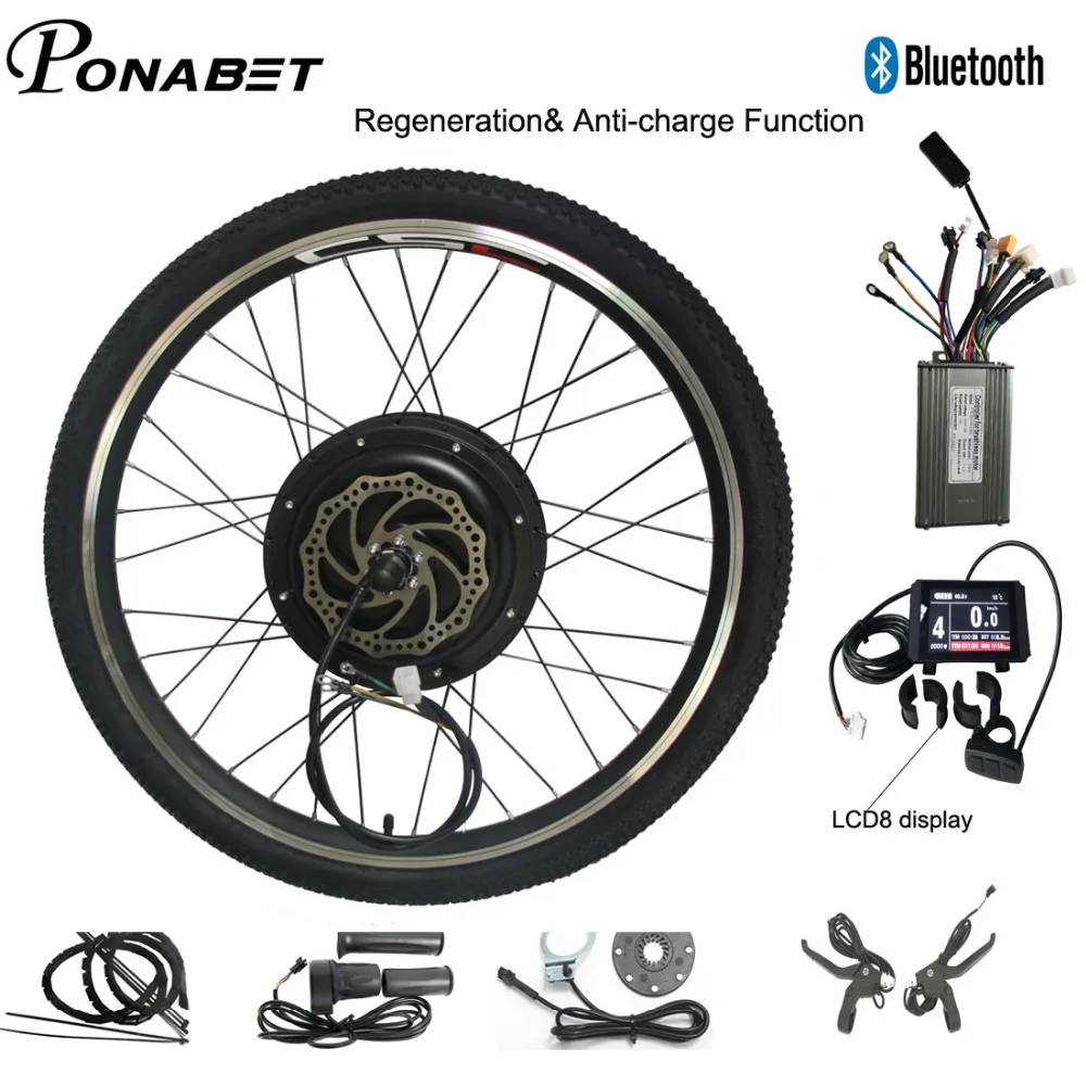 Perfect Ebike Electric Bicycle Conversion Engine Motor Wheel Kit 20 24 26 28 29 inch 700C 36V 250W 48V 1000W 1500W Front Rear E Bike 9