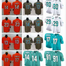 Мужские футболки с Майями минками фитцпатриком Дэном Марино Райаном таннехиллом Кенни стиллсом джарвисом Ландри