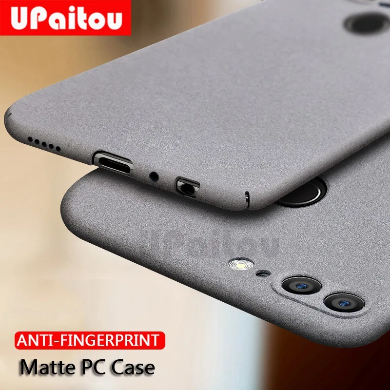 UPaitou Sandstone PC Case for Huawei Honor 8 9 Lite V8 8C 9i 9N Hard Plastic Matte Cases Anti Fingerprint Cover |
