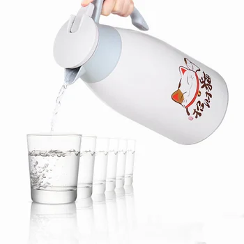 

Thermos Pot Large Capacity Thermos Student Dormitory Boiling Water Bottle Glass Liner Thermos Household Tea Bottle Kettle