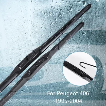 

Wipers Blade For Peugeot 406 1995 1996 1997 1998 1999 2000 2001 2002-2004 Car Accessories For Auto Rubber Windscreen Wiper