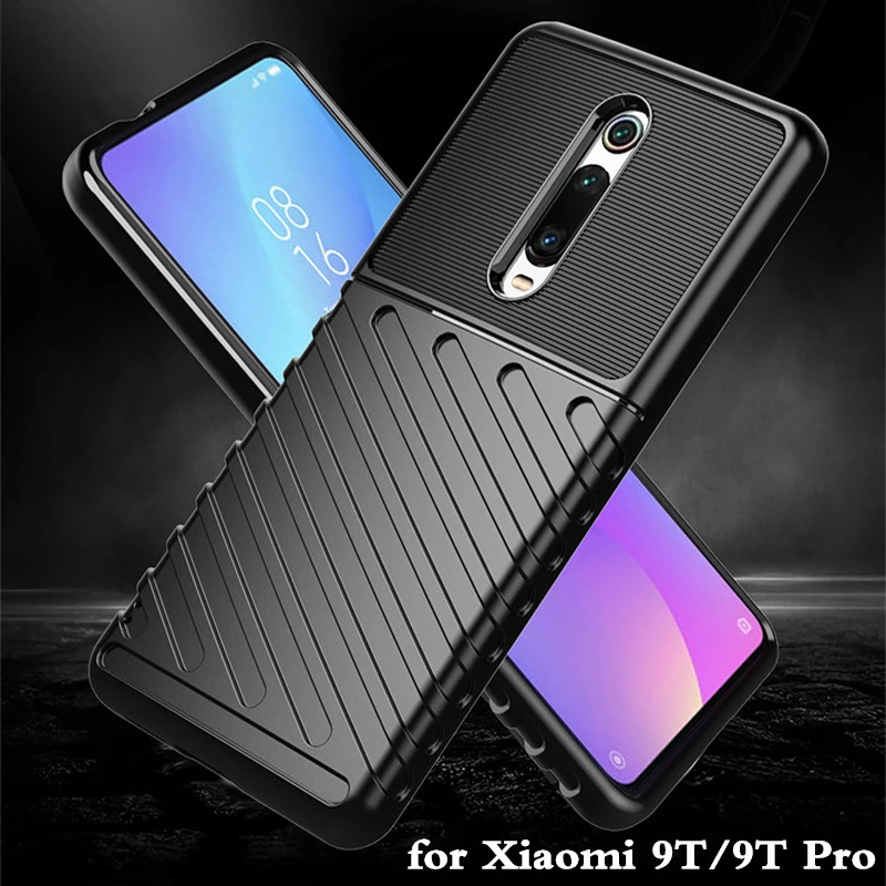 Чехол для Xiaomi 9 T Pro Mi чехол из ТПУ задней панели 9tpro ударопрочный корпус MOFi Coque 9Т