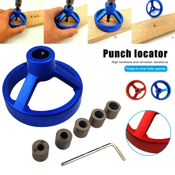

Straight Angle Hole Drill Guide Bit Doweling Jig Woodworking Locator Tool CLH@8