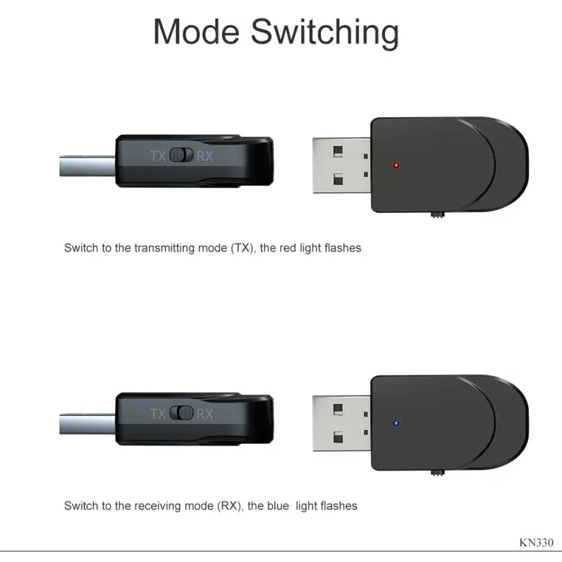 Портативный USB Bluetooth 5,0 приемник адаптер 3,5 мм AUX Стерео для ТВ ПК наушники динамик аудио передатчик приемник адаптер