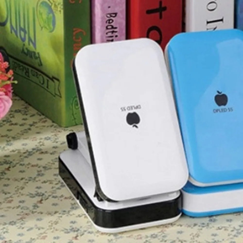 LEDHOLYT Foldable Slim LED Desk Light - Rechargeable USB Eye-Caring Lamp For Reading & Travel