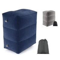 Flight Sleeping Footrest Pillow Resting Pillow for Kids On Airplane Car Bus Pillow Inflatable Travel Foot Pad Foot rest Pillow 1