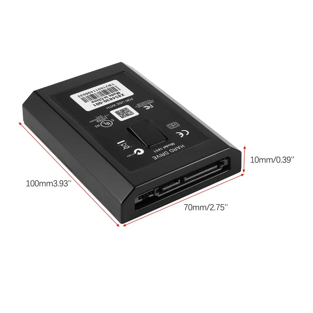 60GB/320GB/500GB hard drive For xbox 360 console Game hard drive for xbox 360 slim Optional 60GB/320GB/500GB