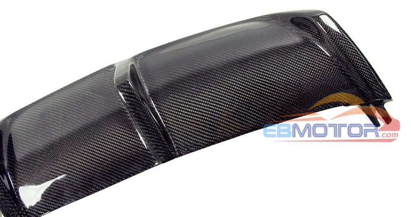 Реальные углеродного волокна задний диффузор 435i 4 трубы для BMW F32 F33 F36 4-серии GranCoupe Msport модели 2014up B128