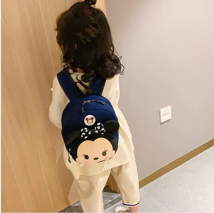 Новые школьные сумки с Микки и Минни Маус, милый детский рюкзак для девочек, школьный рюкзак для мальчиков, сумка для книг, подарок, Mochila Escolar
