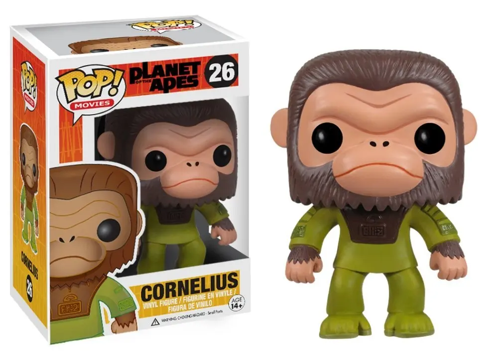 

Exclusive Official Funko pop Movies: Planet of The Apes - Cornelius Vinyl Action Figure Collectible Model Toy with Original Box