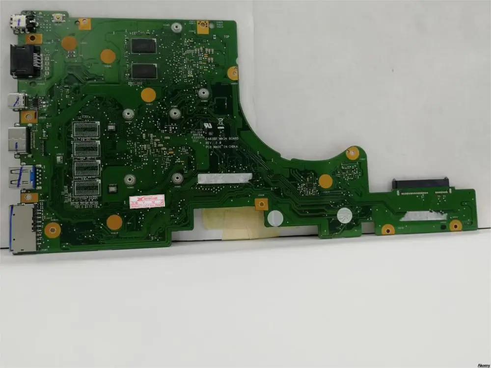 Original E402BP laptop motherboard with A6-9220/9200 CPU 4G RAM For Asus E402BP E402B MainBoard 100% test work OK
