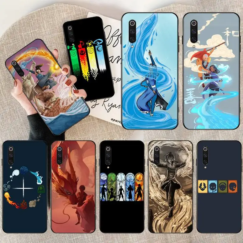 

NBDRUICAI Avatar The Last Airbender Black TPU Soft Rubber Phone Cover for Redmi Note 8 8A 7 6 6A 5 5A 4 4X 4A Go Pro Plus Prime