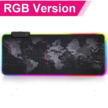 

Led Big Gaming Mouse Pad with Backlight Carpet Kid Gift Boyfriend Present For keyboard Desk Mat Computer Mousepad