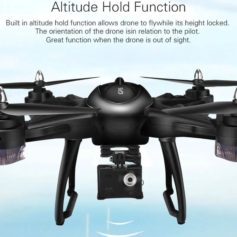Квадрокоптер X38GF 4K с HD камерой 1080P Wi Fi FPV GPS|Дроны камерой| |