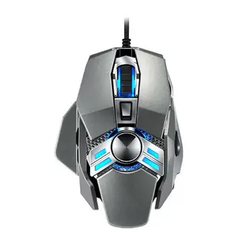 

Wired Macro Programming Gaming Mouse LED Breathing Light 4 Gear DPI Adjustable Computer Laptop Mouse for Gaming Office