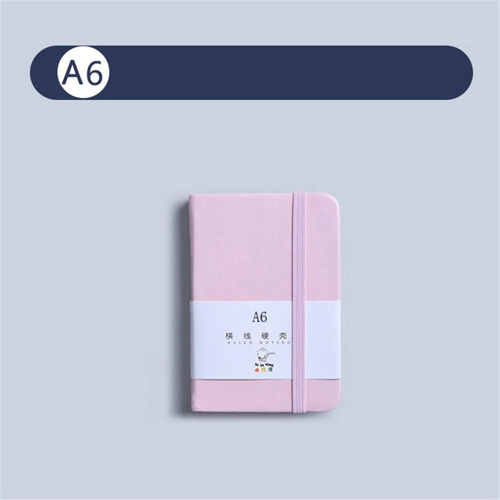 2022 A6 Mini Notebook Portable Pocket Notepad Memo Diary Planner Agenda Organizer Sketchbook Office School Stationery 96sheet | Канцтовары