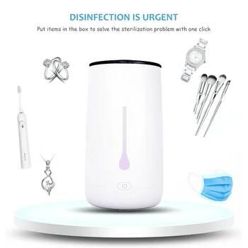 

Portable Multi-Function Menstrual Cup Sterilizer Ultraviolet Disinfection UV Light Physical Antibacterial Cleaner For Pacifiers