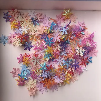 

300pcs Christmas Artificial Snowflake Christmas Tree Decor Snow Fake Snowflakes Christmas decorations for home noel