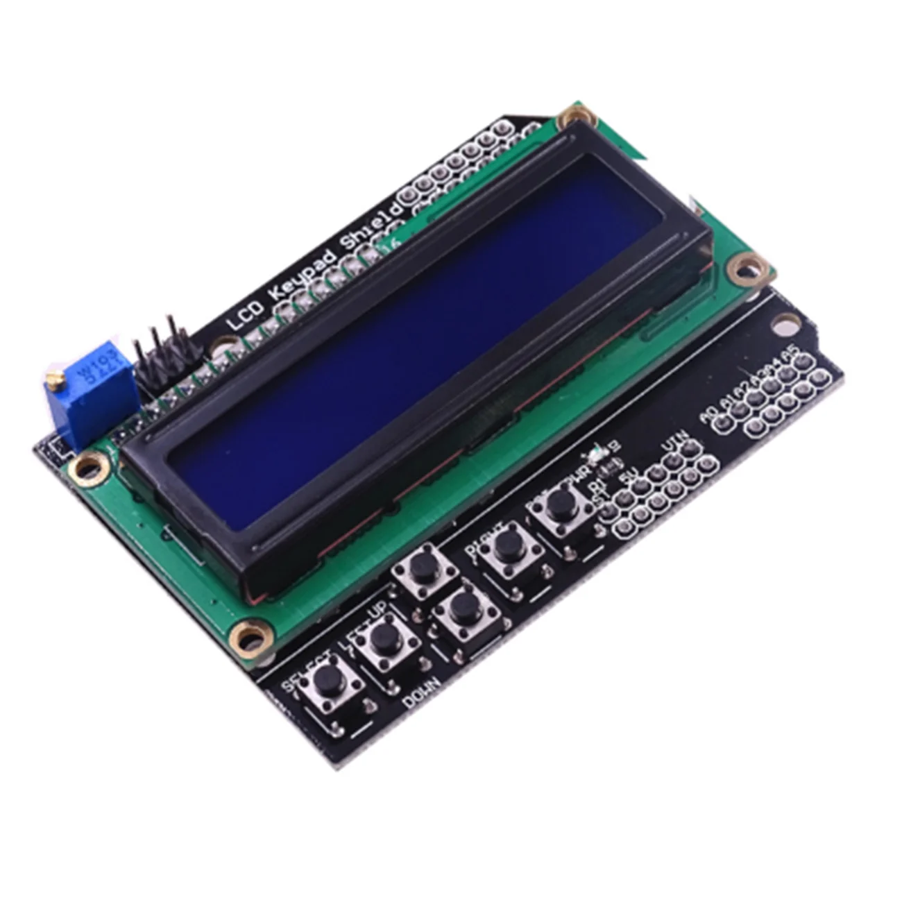 1 шт. щит для клавиатуры ATMEGA328 ATMEGA2560 LCD 1602 ЖК дисплей Raspberry Pi Arduin UNO R3 синяя/желтая