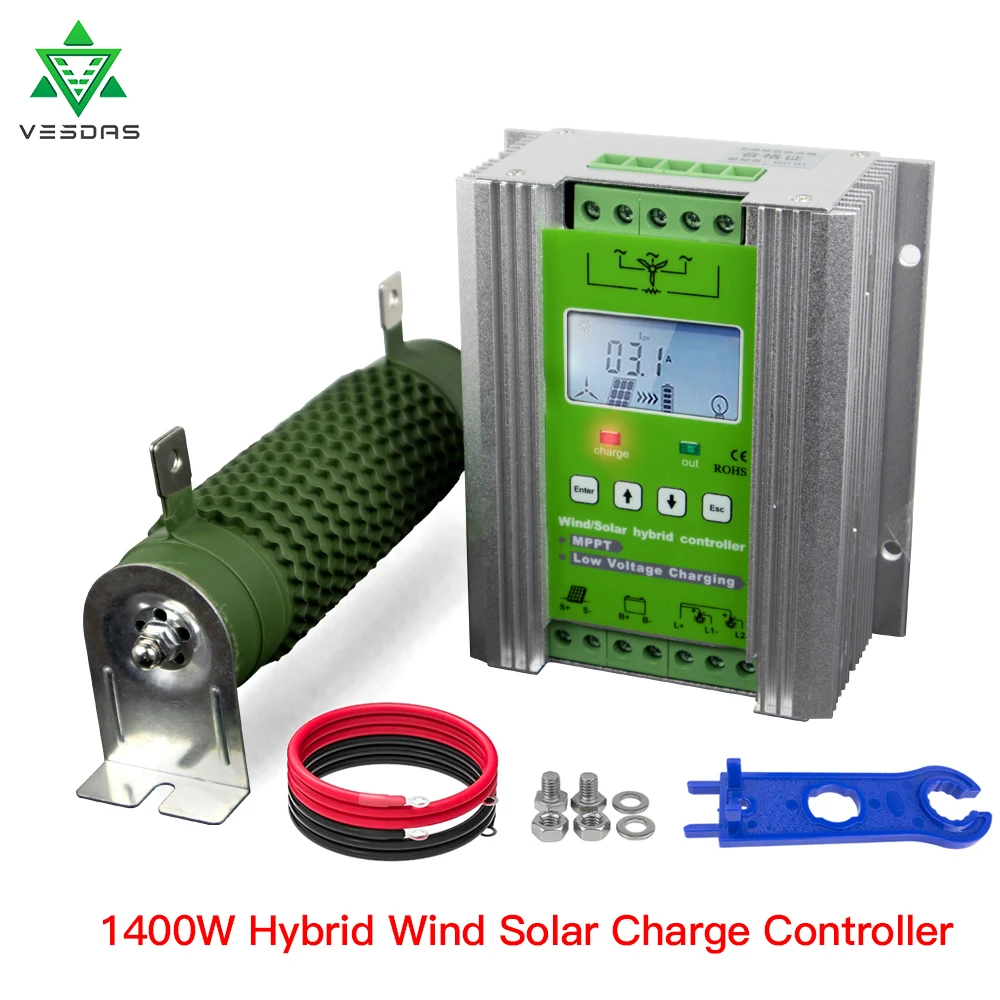 Kit générateur d'éolienne 3000W, Turbine horizontale 12V/24V/48V