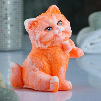 

Figured soap "Cat with a bow" 95g 5247580