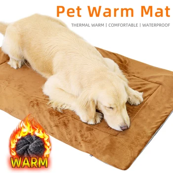 

Heating Pads For Cats Pet Puppy Mats Kitten Electric Heat Pad Bunny Heater Mat Blanket For Cat Dog Waterproof Heating Pad