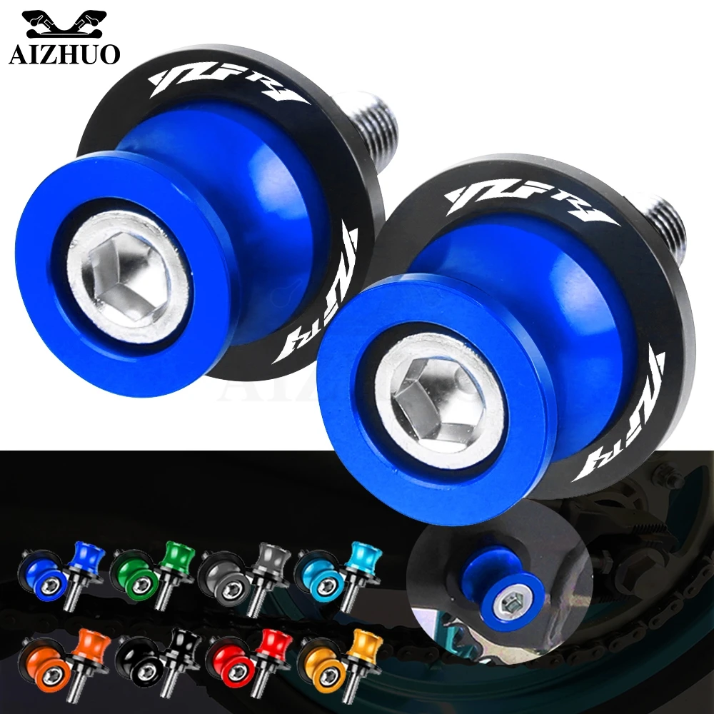 YZFR1 мотоцикл 6 мм подставка винты для YAMAHA YZF-R1 YZF R1 R1M R1S 2015-2020 2019 Swingarm слайдер катушки