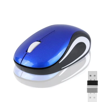 

Gaming Mouse 2.4GHz 2000DPI Mice Optical Wireless Mouse USB Receiver PC Computer Wireless for Laptop Gifts with USB Receiver