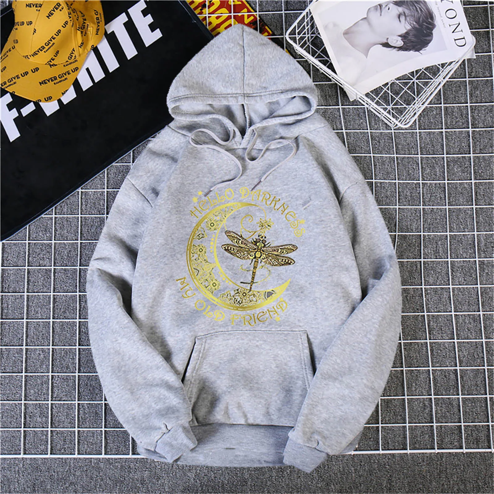 

Winter Autumn Women Hoodie Sweatshirt Pullover Tops Long Sleeved Comfortable Drawstring Fleece Warm Hooded Pullover abrigo mujer