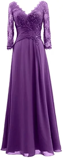 ANGELSBRIDEP-Long-Sleeves-Evening-Dresses-Vestidos-de-festa-Sexy-V-Neck-Beading-Floor-length-Formal-Wedding.jpg_Q90.jpg_.webp (5)