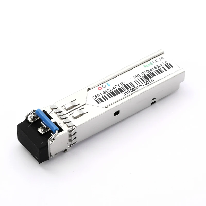 

1.25G SFP 1310nm 40KM LC connector Dual Fiber Compact Transceiver