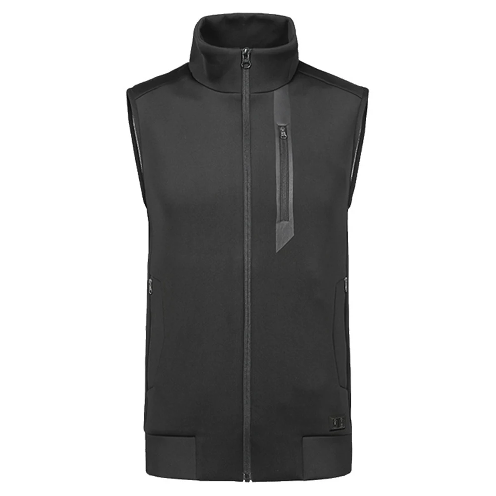 Sólida à Prova de Frio de Carregamento Colete de Aquecimento Chique Unisex Aquecimento Elétrico Colete Cor Usb 10 Colet. trilha